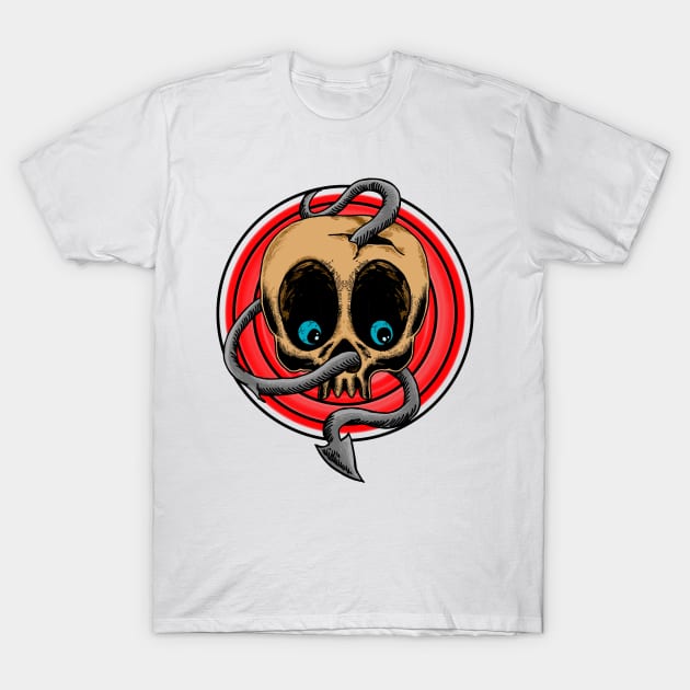 Skull T-Shirt by Astrajingga